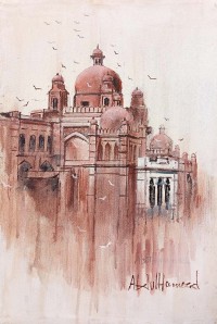 Abdul Hameed, 12 x 18 inch, Acrylic on Canvas, AC-ADHD-183